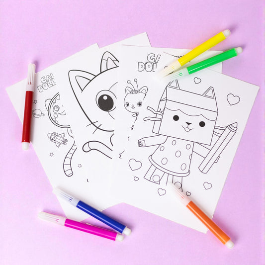 Gabby's dollhouse party favour bag, Ace & Cat, Winnipeg