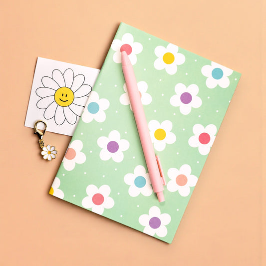 Journal prompts and notebook gift bag, ace & cat, winnipeg