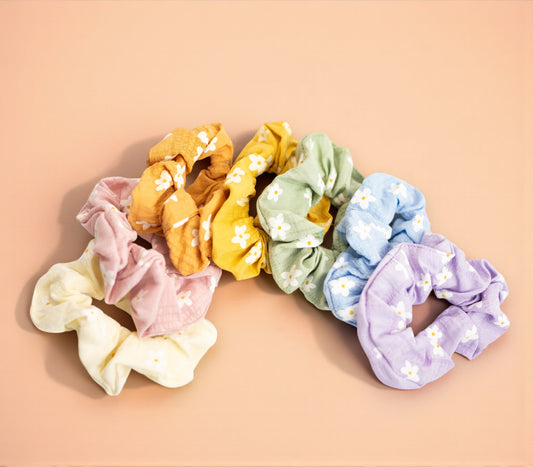 Journal prompt gift bag, scrunchies, Ace & Cat, Winnipeg